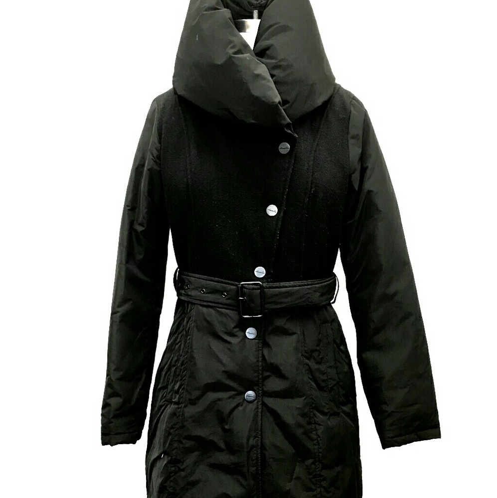 Kenneth Cole New York Wool And Down Coat